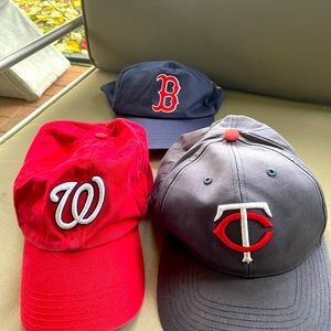 Baseball hats 3 pc